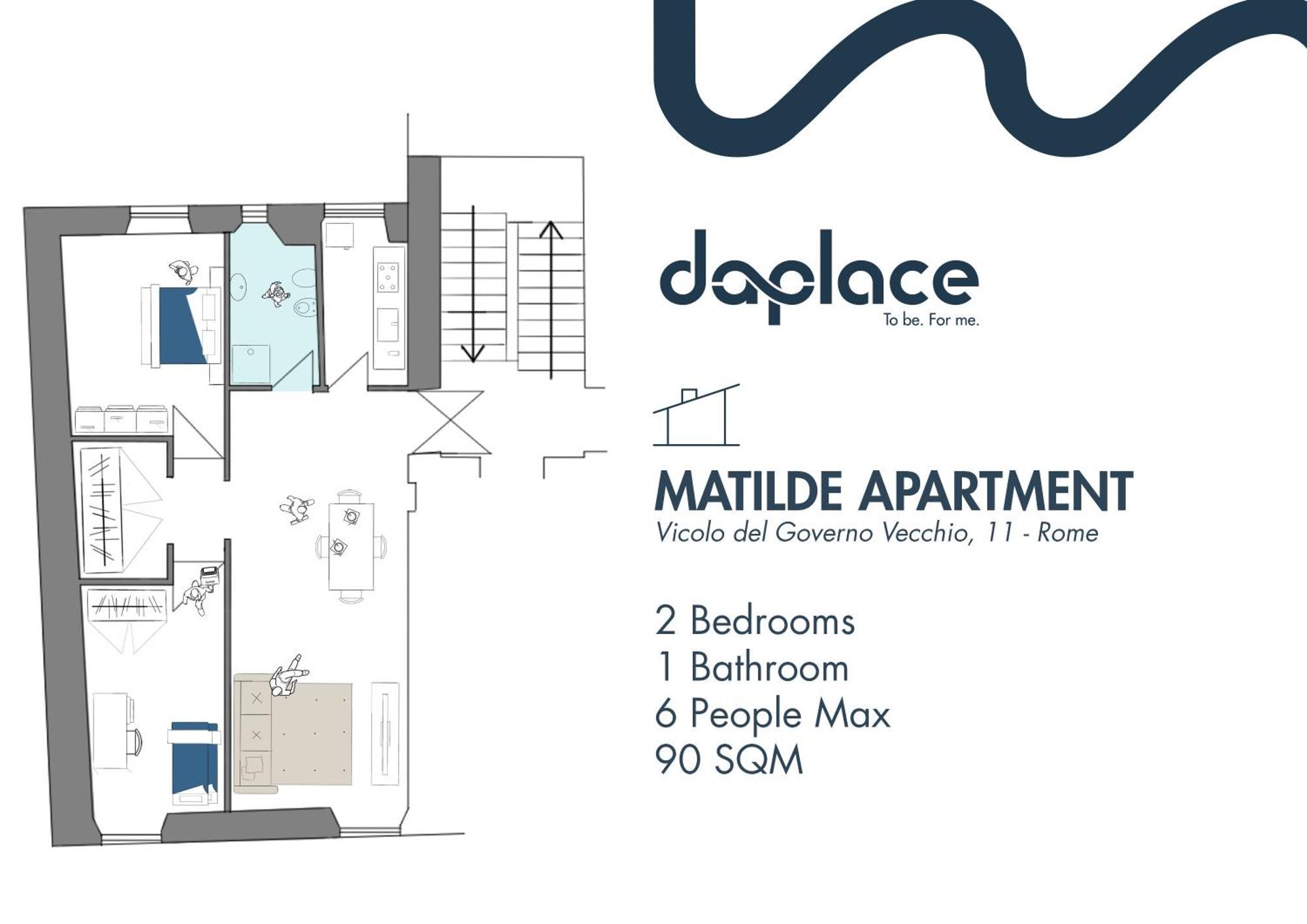 Daplace - Matilde Apartment روما المظهر الخارجي الصورة
